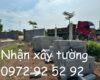 Nhận xây tường gạch phân lô 100k 1m tại Ngãi Giao, Hồ Chí Minh