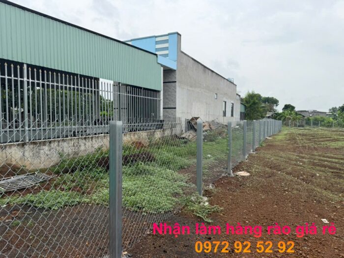 Báo giá làm hàng rào lưới B40 giá rẻ 2026