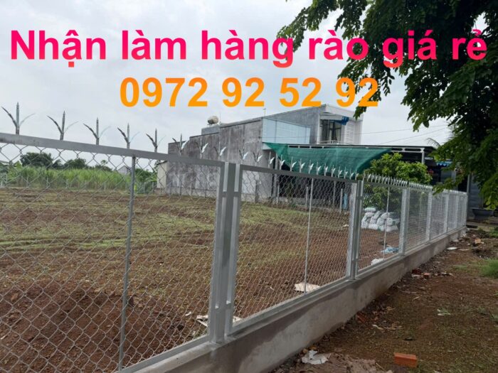 Báo giá làm hàng rào lưới B40 giá rẻ 2026