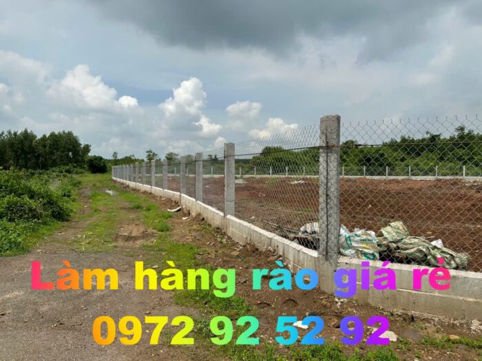 Nhận làm hàng rào lưới B40 giá rẻ 0972 92 52 92