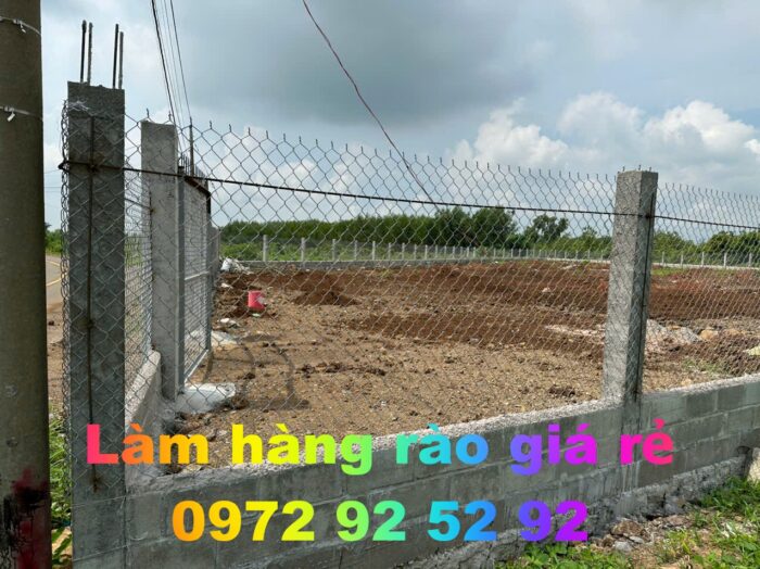 Nhận làm hàng rào lưới B40 giá rẻ 0972 92 52 92