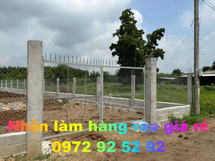 Nhận làm hàng rào giá rẻ tại Nghĩa Thành, Hồ Chí Minh 0972 92 52 92